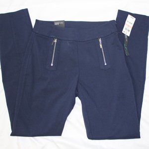 INC Dark Blue Skinny Leg Curvy Fit Pants NWT